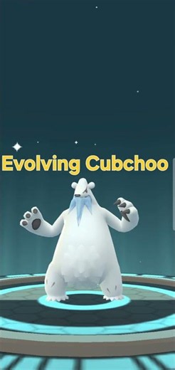 What does cubchoo look like evolved? #pokémongo #pokemongo #pokemon