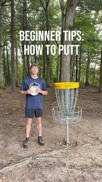 How to Putt in Disc Golf | Beginner Tips #discgolf #discgolftips #discgolfputting #beginnertips