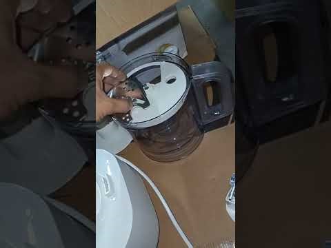 Install & operate Panasonic MK-F310 Food processor