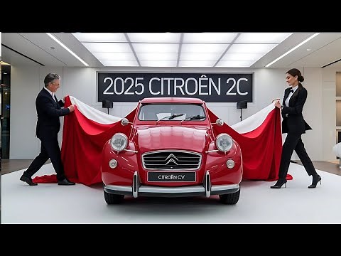 2025 Citroën 2CV – The Iconic Classic Reborn as an Electric Car!