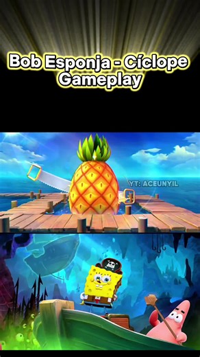 Skin Bob Esponja Cíclope #MLBB #MLBBFriendFest #MLBBxSpongeBob #bobesponja #ciclopemlbb