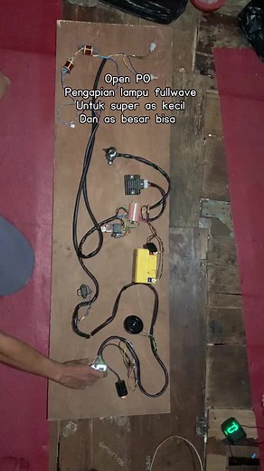 170K views · 1.2K reactions | Open PO Info pemesanan 085742610290 Pengapian lampu fullwave Untuk vespa super as kecil Untuk vespa super as besar bisa Lampu tidak kalah terang dengan spul5 Mau kebel set saja boleh Mau pasang sendiri bisa Nanti kita kasih label biat semua bisa pasang sendiri Untuk keterangan jelas bisa hubungi saya #fullwavevespa | Ghofar Ismail | Facebook