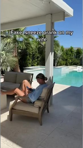 72K views · 1.4K reactions | Fake sneeze prank on my wife #reels #tiktok #fakesneeze #prank #jokes #relationshipgoals #couples | Jatie Vlogs | Facebook