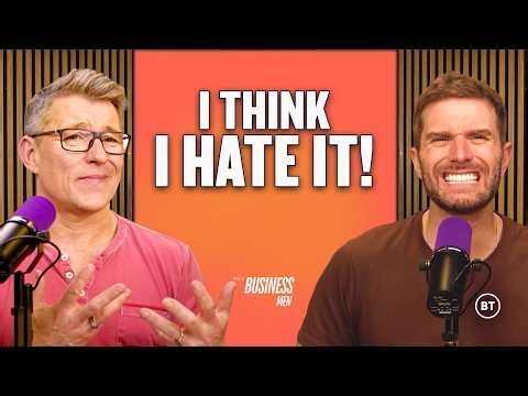 Joel And Ben Get Serious As They Figure Out What Their Brand Logo LOOKS Like!