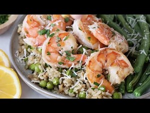 EASY Shrimp Peas and Rice Recipe