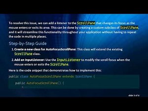 Enable Seamless Scrolling in libGDX ScrollPane Without Initial Click