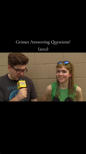 Grimes Fun Interview Highlights from 2012