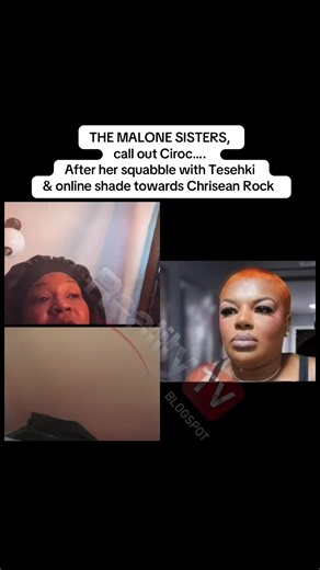 Tesehki and Chrisean Sisters Chasity and Chyna has some words for Baddies USA star Ciroc Galore…. The MALONES #chrisean #chriseanrock #tesehki #baddies #baddiesusa