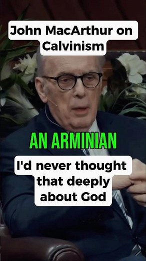 John MacArthur on the Doctrines of Grace #bible #reformedtheology