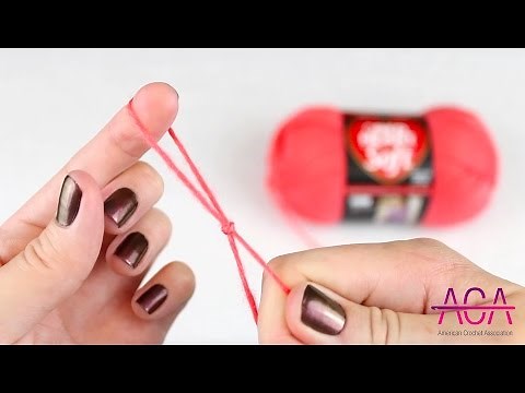 Slip Knot - How to make a Slip Knot in Crochet