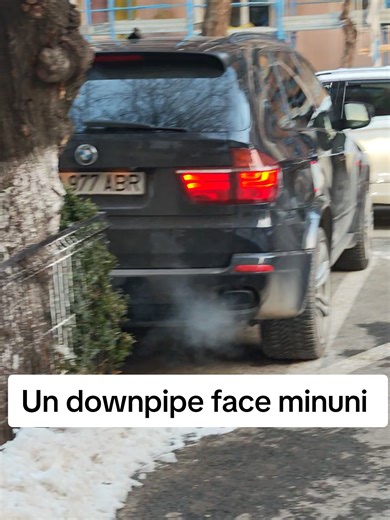 Un downpipe face minuni! #downpipe #dpfoff #foryouromania #bmw #trending