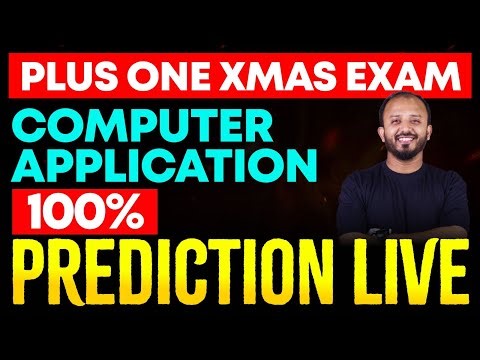 Plus one Commerce |Computer application |Prediction live|Eduport plus one