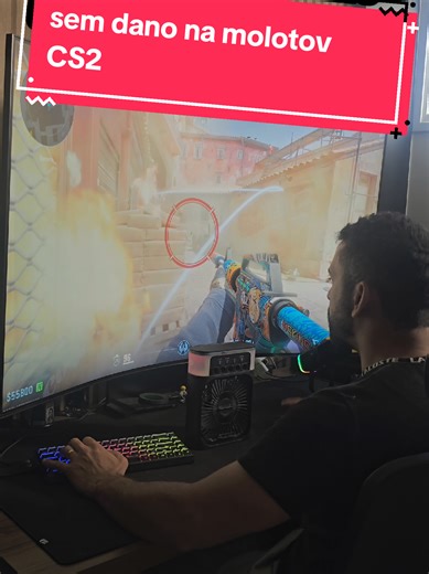 tutorial sem legenda pra ngm entender nada mesmo #cs2 #tutorial #dica #monitor55 #meme