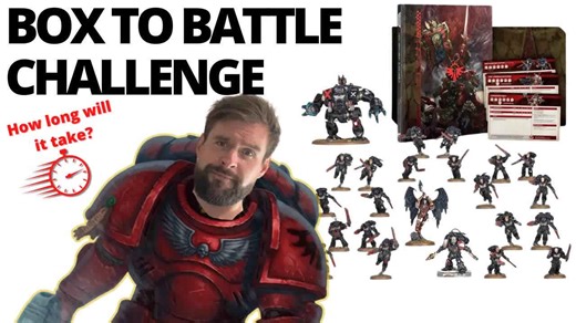 New Blood Angels army box set - Box to board challenge - Death Company Space Marines