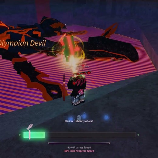 Pense que estaria mas dificil este boss #fisch #roblox #flow