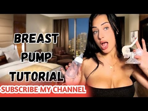 [4K USA] Manual Breast Pump Tutorial | Step by Step Guide for Beginners with Angela