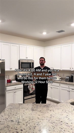 Dad's Morning Breakfast Routine for Kids