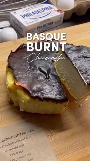 Easy Basque Burnt Cheesecake Recipe for Air Fryer | Simple & Delicious
