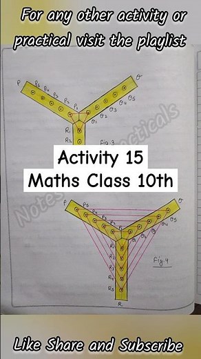 Class 10 Maths Lab Activity 15 Solution// Maths Lab Practical Class 10// #mathsactivity #maths
