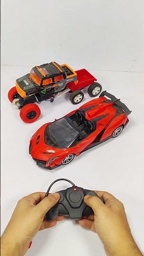 remote control car with DC motor / Unboxing Remote wall car / Remote car / RC car vs RC car