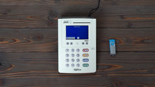 Update Orga 6141 online via USB_Stick