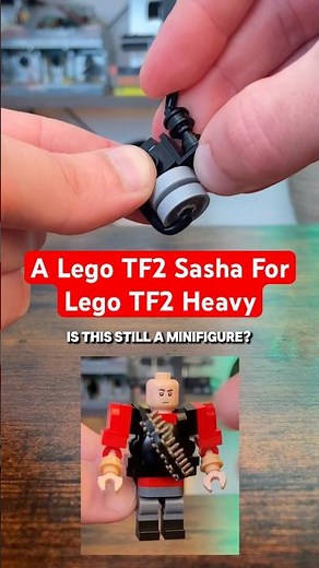 Giving Lego TF2 Heavy A PERFECT Lego Sasha #lego #teamfortress2
