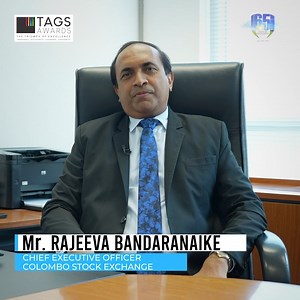 Mr. Rajeeva Bandaranaike, CEO of the Colombo Stock Exchange (CSE), highlights the importance of the TAGS Awards in advancing both financial and non-financial reporting standards in Sri Lanka. He also underscored the importance of CSE partnering with CA Sri Lanka to continuously raise reporting standards, which have demonstrated remarkable progress year after year. #ca #casrilanka #TAGSAwards2024 #transparency #accountability #governance | Institute of Chartered Accountants of Sri Lanka