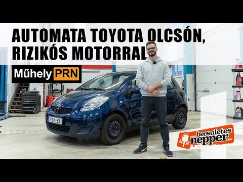 Ezzel járok, ha szervizben van a BMW – Toyota Yaris 1,33 Automata – 2009 – MűhelyPRN 339.