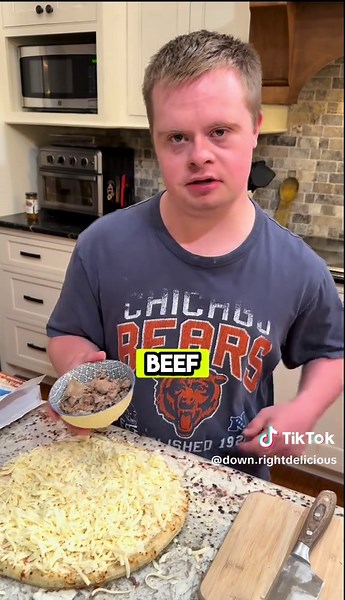 Delicious Italian Beef and Sausage Combo Pizza