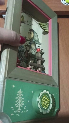 Caja musical de sombra. Suiza. Reuge