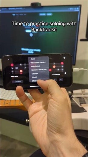Music practice app called Backtrackit
