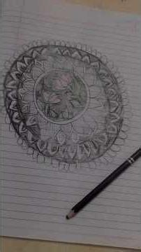 Lotus madala art 🪷✨ #laxmiartandcraft #art #artwork #madalaart #aestheic #mandala