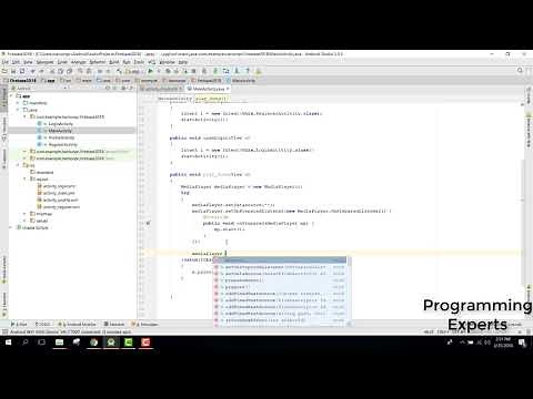 Play Audio Song firebase Storage in Android Studio Tutorial