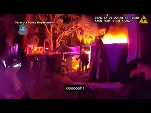 Cops Rescue 2 People From House Fire In Florida