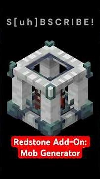 Mob Generator from the Redstone Add-On