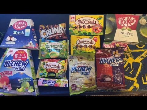 Japanese Candy Haul (Sample and Ranking)