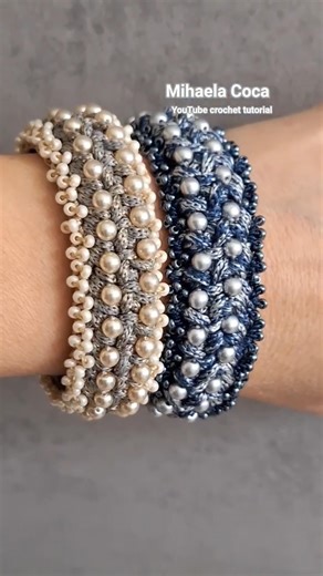 Crochet bracelets Mihaela Coca😍 Crochet bracelets.