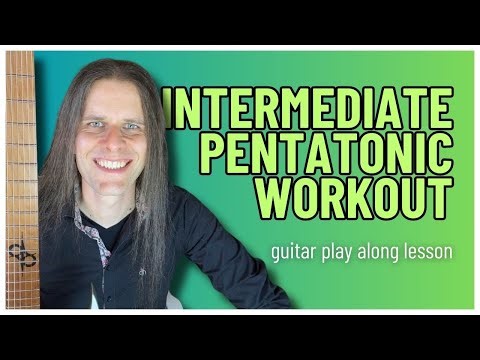 Pentatonic scale? No problem! | guitar play along workout