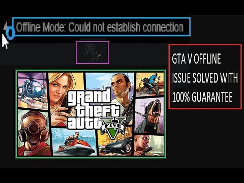 #GTA V-How to fix offline mode could not establish connection on Epic Games-100% Working