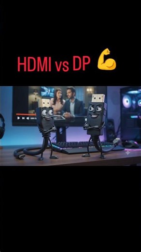 HDMI vs DisplayPort - Kya Antar Hai? 💻 #ShortsFeed