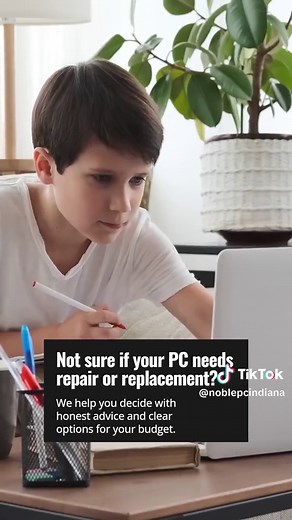 Not sure if your PC needs repair or replacement? We'll help you decide. Slow computer? Try upgrades. Won't boot? May need replacement. Frequent crashes? We'll diagnose it. At Noble PC, we give honest advice for your budget. Drop by or call.