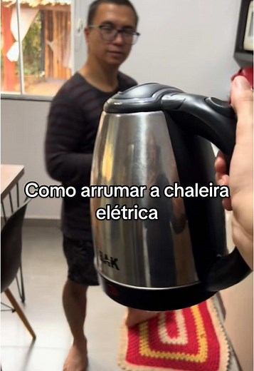 Como consertar a chaleira elétrica de forma fácil