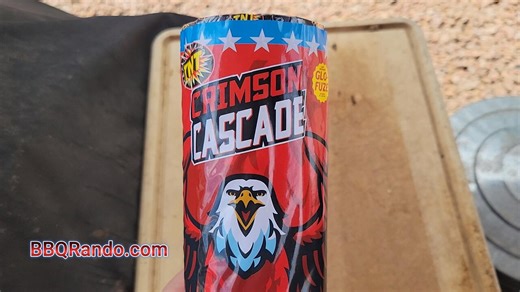 Crimson Cascade - TNT Fireworks