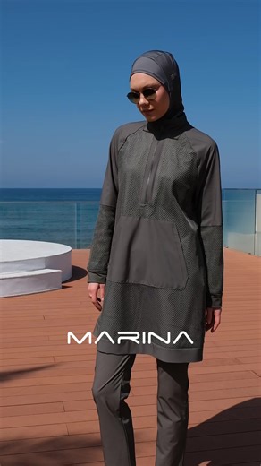 🌿 Natur trifft Funktionalität 🌿 Das Marina Burkini Modest Swimwear Set M2534-3 in Khaki überzeugt mit cleanem Design, stilvollen Tülldetails und maximalem Komfort – perfekt für Pool & Meer. ✨ Schnelltrocknend & wasserabweisend ✨ Atmungsaktive Mesh-Details ✨ Rutschfester Hijab für sicheren Halt ✨ UPF50 Sonnenschutz ✨ 4-teiliges Set: Tunika, Hose, Hijab & Bustier 💰 99,99 € Schlicht. Funktional. Zeitlos. 🤍 #Marina #ModestSwimwear #Burkini #KhakiStyle #ModestFashion 🌊