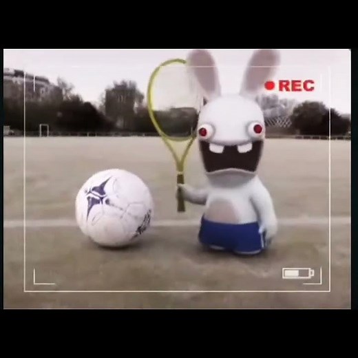 Rabbids invasion skull and Rayman Raving Rabbids pt 3 #rabbidsinvasion #fyppppppppシ #edit