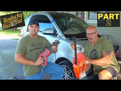 Smart Car To Dune Buggy Transformation (Part 2)