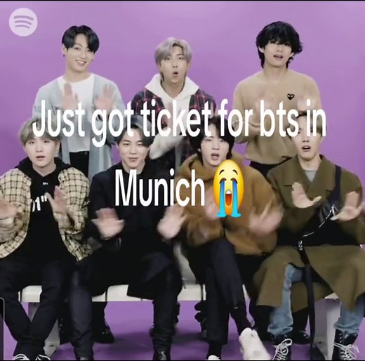 I will see bts 😭💜 #bts #btstickets #btsarmy #concert #kpop