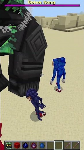 GOLEM KONG vs 3 SONIC PHASE 2