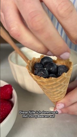 Beeren Cornet – ANA+NINA #beeren #beerenthusiast #cornet #sommer #dessert