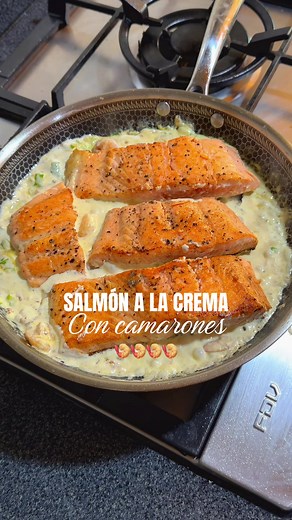 Salmón a la crema: Fácil y delicioso